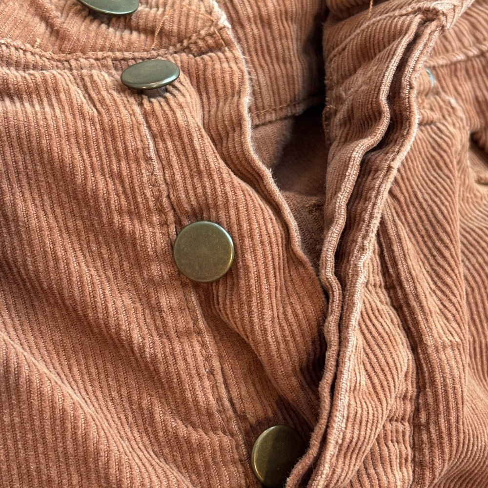 Sisstrevolution‎ Poppy Wide Leg Corduroy Pants - Henna / Rust - Size 29/6 - Picture 3 of 5